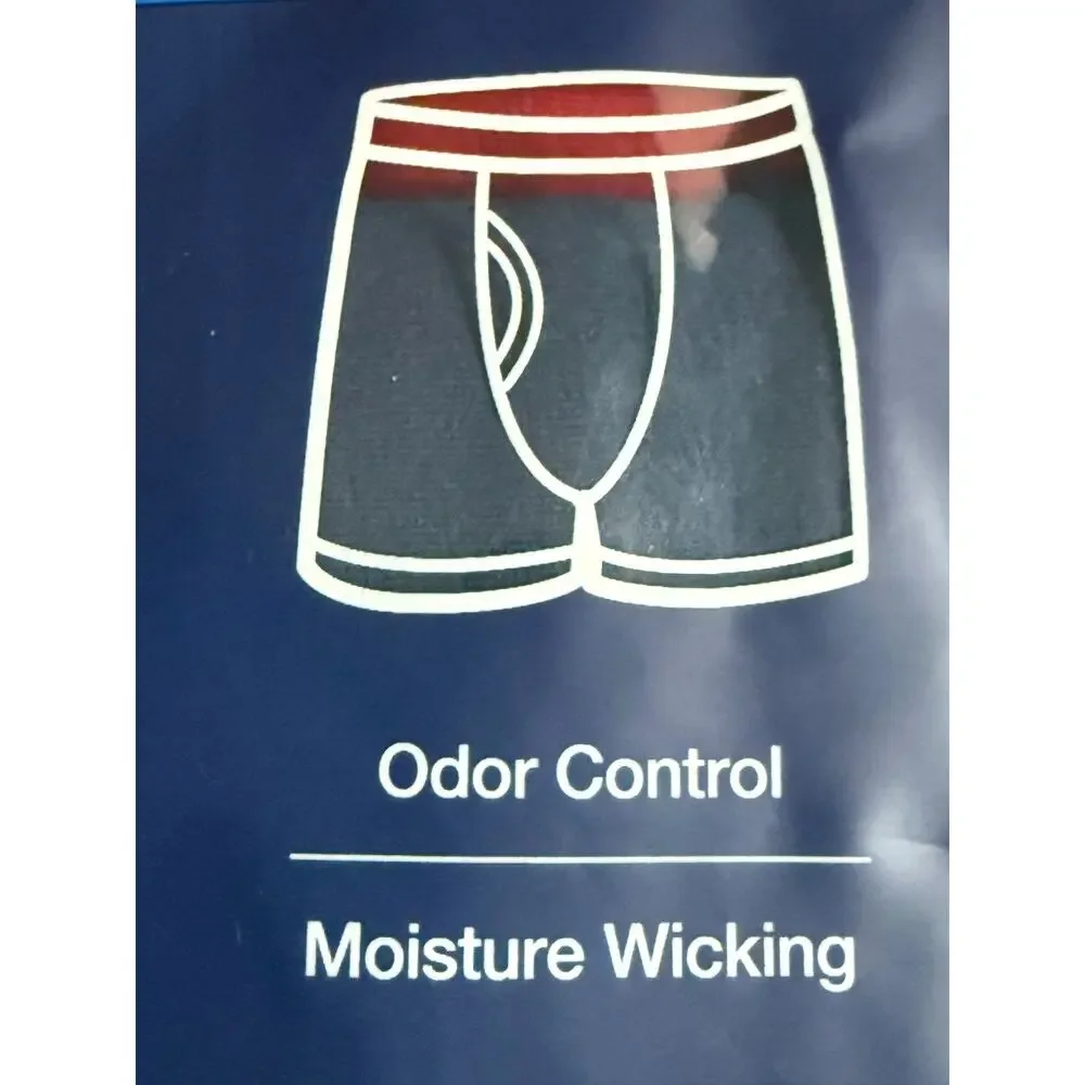 George 6 Pack Cotton Stretch‎ Boxer Briefs Large 36-38